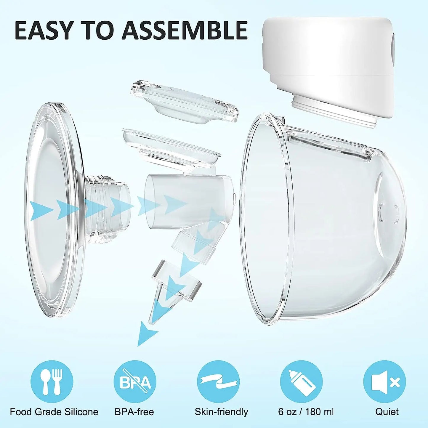 HandsFree Wearable Breast Pump