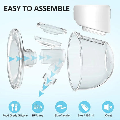 HandsFree Wearable Breast Pump