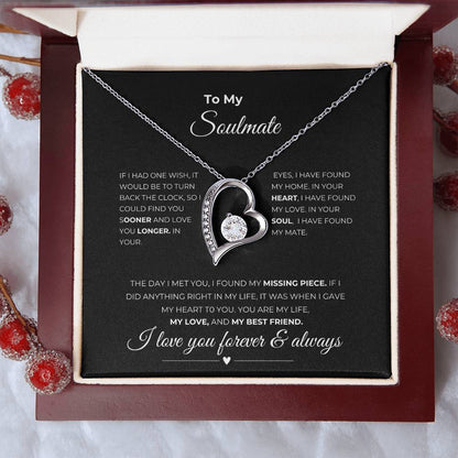 To my soulmate | Forever Love Necklace