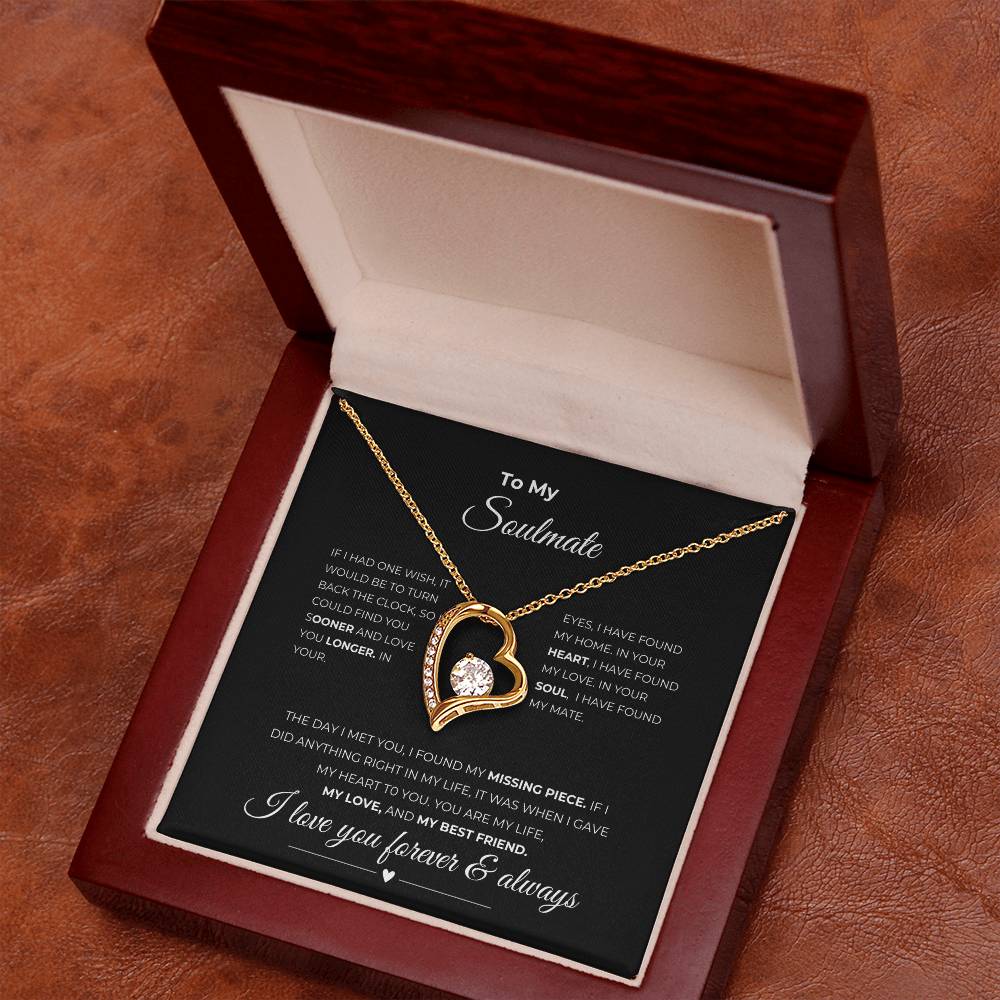 To my soulmate | Forever Love Necklace