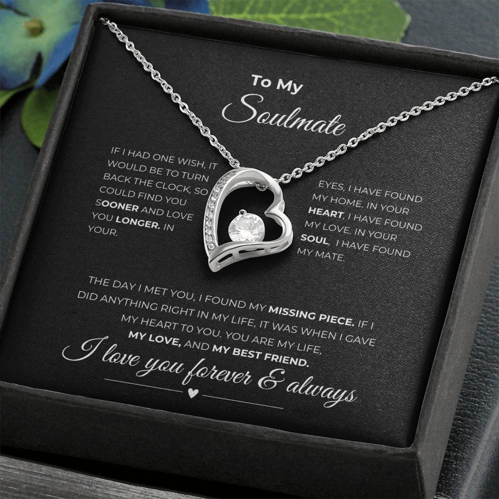 To my soulmate | Forever Love Necklace